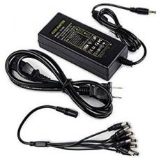 Bloc d'alimentation 12VDC 5AMP 8 caméras