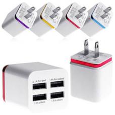 Quad Charging Socket for Android and iPhone 