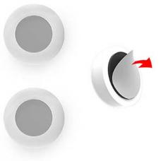 Crochets magnétiques KeySmart adhésifs 3M